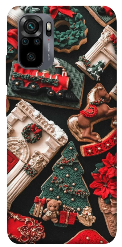 Чохол на Xiaomi Poco M5s Новорічний v20 фото 1 з 1