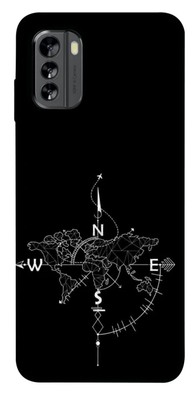 Чохол на Nokia G60 Travel Map фото 1 з 1