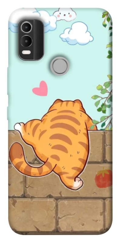 Чохол на Nokia C21 Plus Cat the meow фото 1 з 1