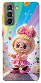 Чохол на Samsung Galaxy S21 FE Labubu rainbow фото 1 з 1