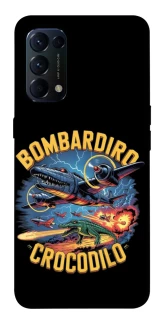 Чехол на Oppo Reno 5 4G Bombardino Crocodilo v2 фото 1 из 1