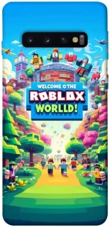 Чохол на Samsung Galaxy S10 Roblox World фото 1 з 1