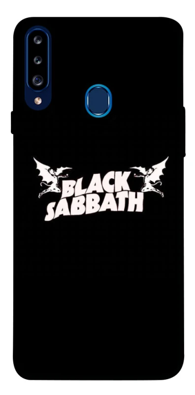 Чохол на Samsung Galaxy A20s Black Sabbath logo ver.2 фото 1 з 1