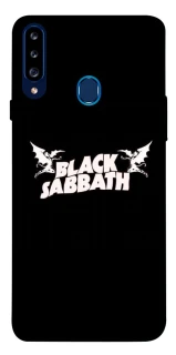 Чохол на Samsung Galaxy A20s Black Sabbath logo ver.2 фото 1 Чохол на Samsung Galaxy A20s Black Sabbath logo ver.2 фото 1 з 1
