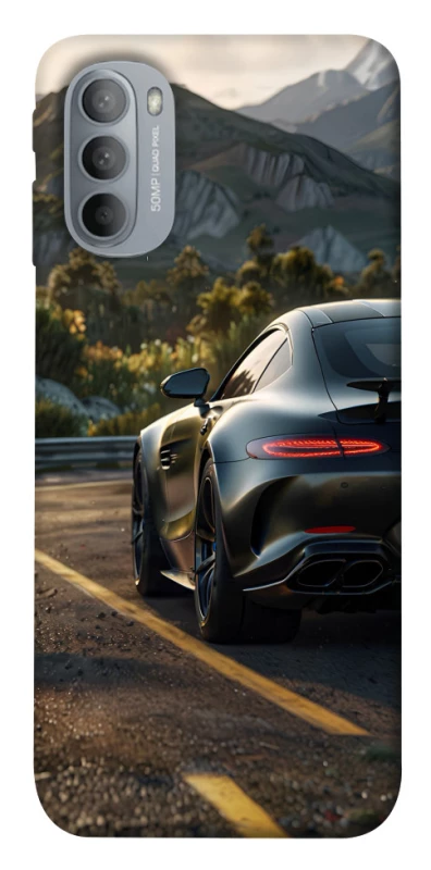 Чохол на Motorola Moto G31 Car in the mountains фото 1 з 1