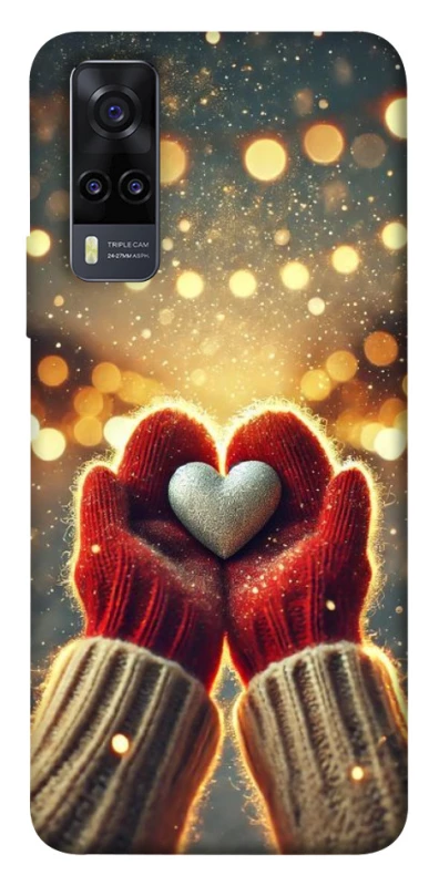 Чохол на Vivo Y31 Heart in hand фото 1 з 1