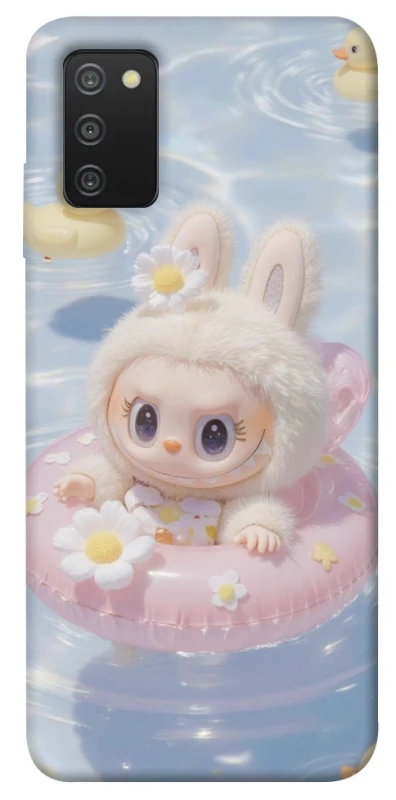 Чохол на Samsung Galaxy A03s Labubu swimming фото 1 з 1