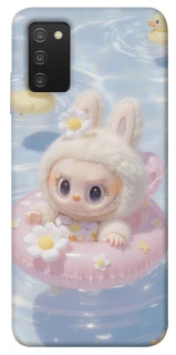 Чохол на Samsung Galaxy A03s Labubu swimming фото 1 з 1