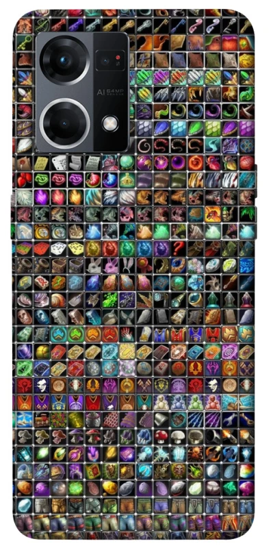 Чохол на Oppo Reno 7 4G Inventory menu ver.1 фото 1 з 1