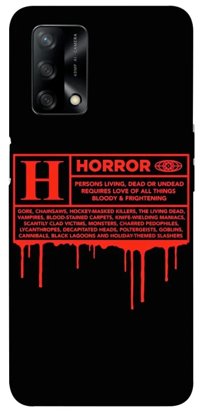 Чохол на Oppo A74 4G Horror Halloween фото 1 з 1