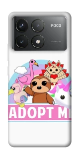 Чохол на Xiaomi Poco F6 Pro Adopt Me Pets Logo фото 1 з 1