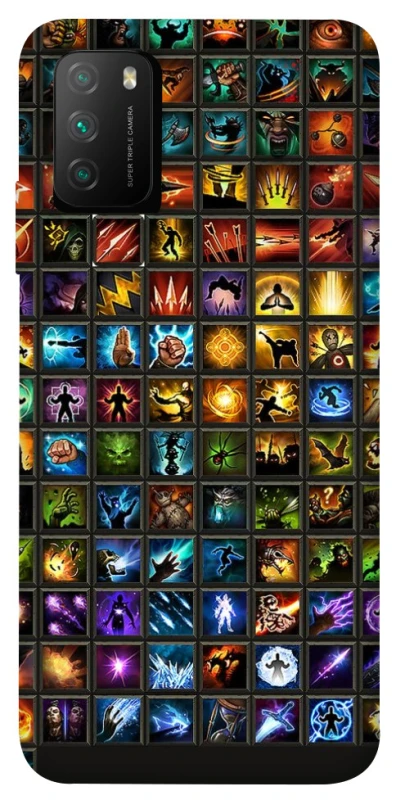 Чехол на Xiaomi Poco M3 Abilities menu ver.3 фото 1 из 1