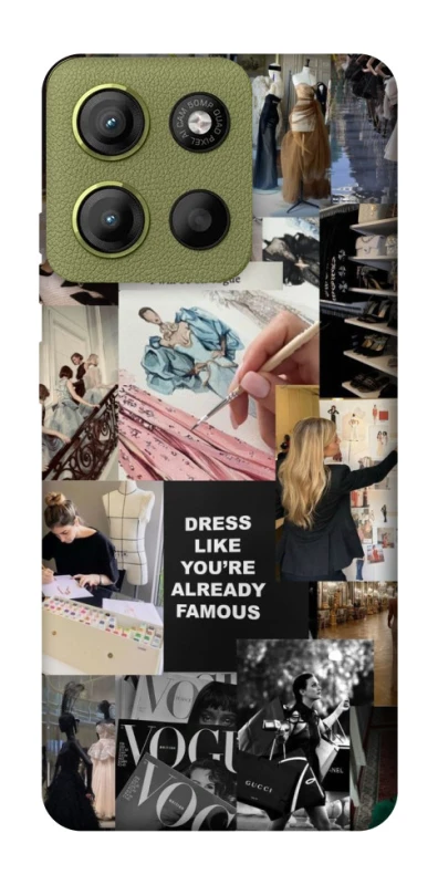 Чохол на Motorola Moto G15 4G Fashion collage ver.11 фото 1 з 1