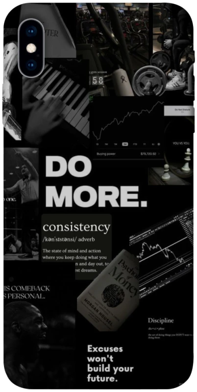 Чохол на Apple iPhone X (5.8") Do more фото 1 з 1