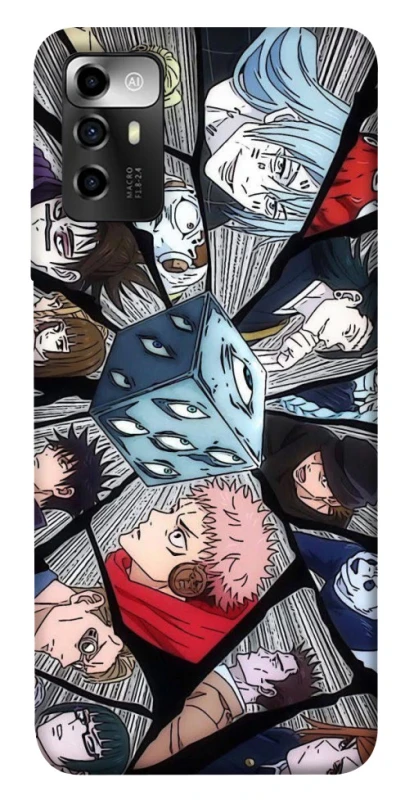 Чохол на ZTE Blade A72 jujutsu kaisen v4 фото 1 з 1