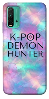 Чехол на Xiaomi Redmi Note 9 4G / Redmi 9 Power K-Pop Demon Hunters Logo фото 1 из 1