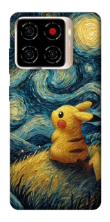 Чехол на ZTE Blade A56 Pikachu and Van Gogh фото 1 из 1