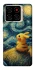 Чехол на ZTE Blade A56 Pikachu and Van Gogh фото 1 из 1