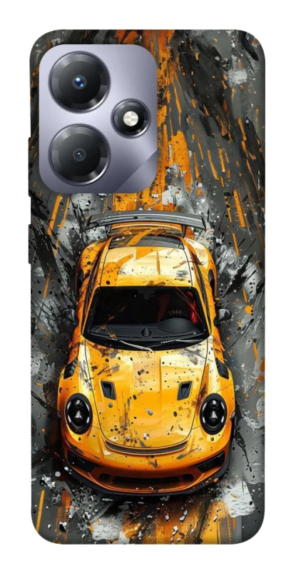 Чехол на Infinix Hot 30 Play Drawn Porsche фото 1 из 1