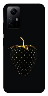 Чохол на Xiaomi Redmi Note 12S Чорна полуниця фото 1 з 1