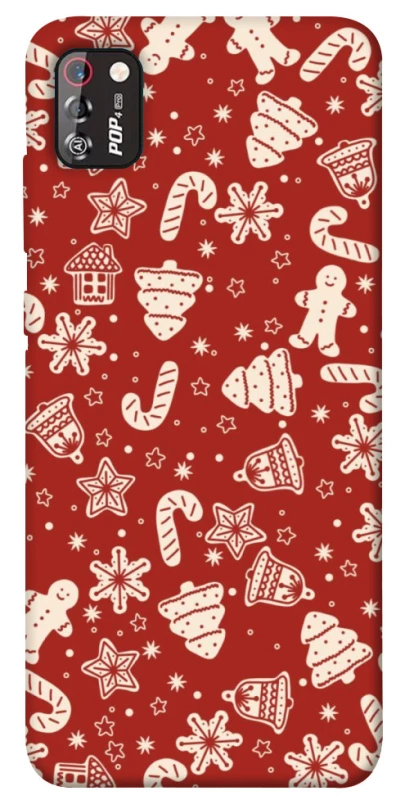 Чохол на TECNO POP 4 Pro Новорічний v3 фото 1 з 1