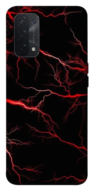 Чохол на Oppo A54 5G / A74 5G Червона молнія фото 1 з 1