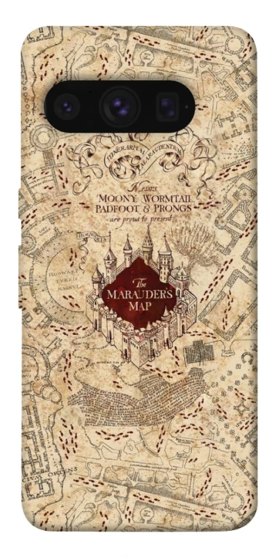 Чохол на Google Pixel 8 Pro Harry Potter Marauder's Map фото 1 з 1