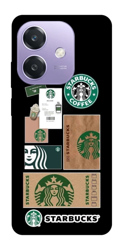 Чехол на Oppo A40m Starbucks coffee фото 1 из 1