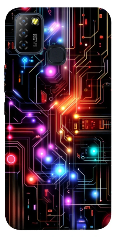 Чехол на Infinix Hot 10 Lite CyberPhone v7 фото 1 из 1