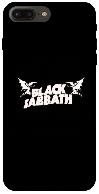 Чохол на Apple iPhone 7 plus / 8 plus Black Sabbath logo ver.2 фото 1 з 1
