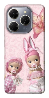 Чехол на TECNO Spark 20 Pro Vintage Blossom Twins фото 1 из 1