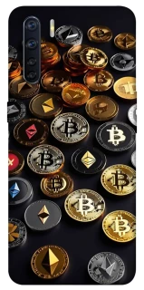 Чохол на Oppo A91 Many coins фото 1 з 1