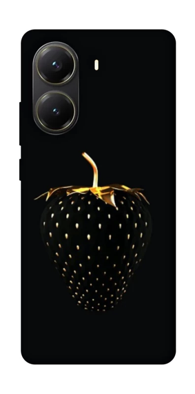 Чохол на Xiaomi Poco X6 Pro Чорна полуниця фото 1 з 1