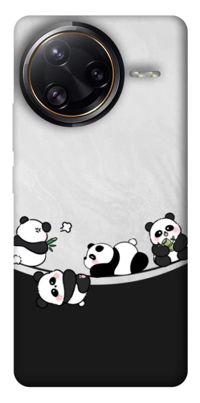 Чохол на Xiaomi Poco F7 Ultra Four pandas фото 1 з 1
