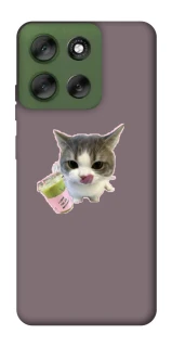 Чехол на Motorola Moto G56 5G cat matcha фото 1 из 1