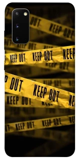 Чехол на Samsung Galaxy S20 keep out фото 1 из 1