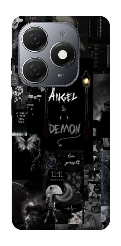 Чохол на TECNO Spark 20 Angel & Demon фото 1 з 1