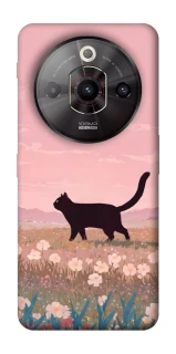 Чехол на ZTE Nubia Focus Pro cat on a field фото 1 из 1