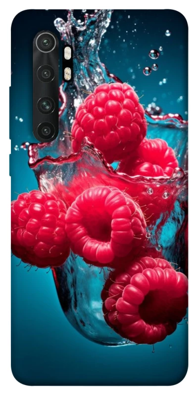 Чохол на Xiaomi Mi Note 10 Lite Малинка у воді фото 1 з 1