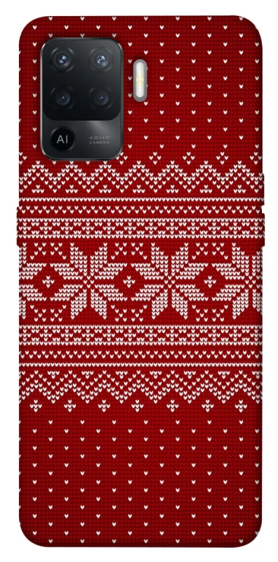 Чохол на Oppo Reno 5 Lite Christmas jumper ver.3 фото 1 з 1