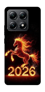 Чехол на Xiaomi 14T Red Fire Horse ver.1 фото 1 из 1
