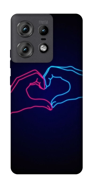 Чохол на Motorola Edge 50 Pro Neon love фото 1 з 1