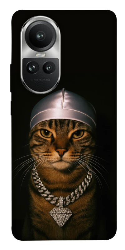 Чохол на Oppo Reno 10 Cat in Bling фото 1 з 1