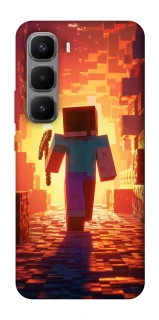 Чохол на Infinix Hot 60 Pro+ Minecraft adventure фото 1 з 1