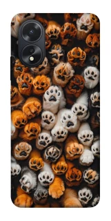 Чохол на Oppo A38 Сat paws фото 1 з 1
