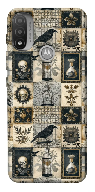Чохол на Motorola Moto E20 Halloween aesthetics ver.2 фото 1 з 1
