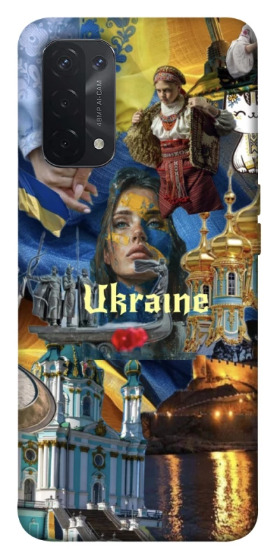 Чохол на Oppo A54 5G / A74 5G Ukraine style ver.3 фото 1 з 1