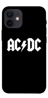 Чохол на Apple iPhone 12 mini (5.4") AC/DC logo фото 1 Чохол на Apple iPhone 12 mini (5.4") AC/DC logo фото 1 з 1