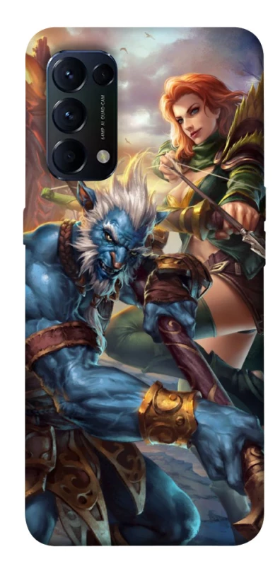 Чохол на Oppo Reno 5 4G Dota heroes фото 1 з 1