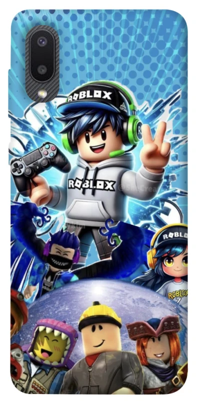 Чехол на Samsung Galaxy A02 Roblox collage ver.3 фото 1 из 1